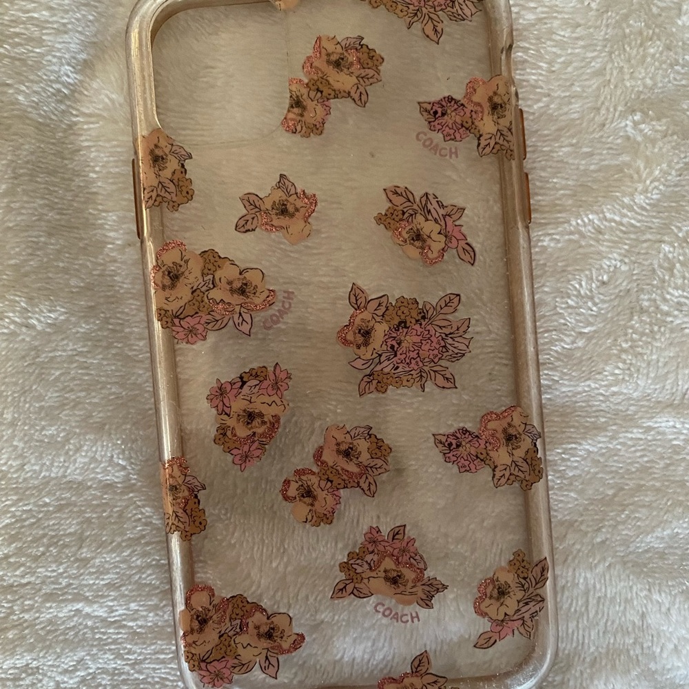 Coach floral iPhone 11 phone case